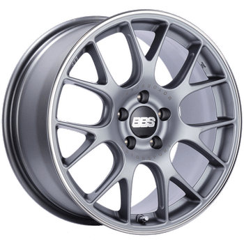 BBS CH-R 19x12 5x130 ET45 CB71.6 Satin Titanium Polished Rim Protector Wheel main image 1