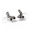 Milltek 80MM Valved Cat Back Exhaust - Chevy C8 Corvette Z06 - Polished