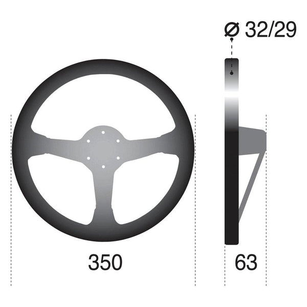 Sparco Steering Wheel L777 Piuma (015L800)