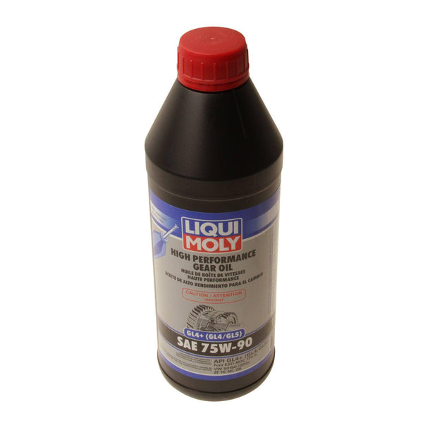 75w90 gl 4 gear oil LiquiMoly High Performance (GL-4+) 75W-90 Gear Oil - 1 Liter Bottle