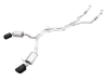 AWE Cat-Back Exhaust 2020+ Audi B9.5 RS5 Coupe 2.9TT - Track - Non-Resonated - Diamond Black RS-style Tips