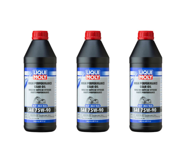 LiquiMoly High Performance (GL-4+) 75W-90 Gear Oil - 3 Liter Kit
