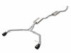 afe MACH Force-Xp 13-16 Audi Allroad L4 SS Cat-Back Exhaust w/Black Tips - Black Tips