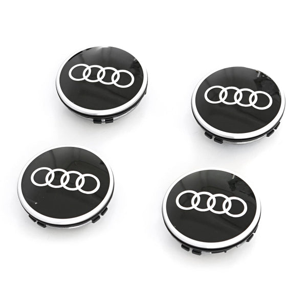 Audi Dynamic Floating Center Caps Audi Rings (66mm) - Audi / Fitment Many  Models