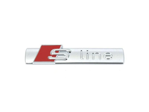 Audi S-Line Schriftzug Aufkleber Original Emblem Logo Plakette 8N0853601A