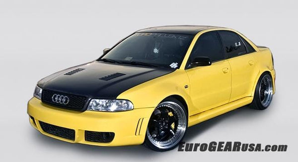 EuroGear Vented Carbon Fiber Hood | B5 Audi A4 & S4