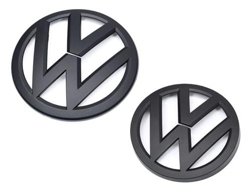 VW Golf 7 GTI, R, Back Facelift touch down Emblem Black 