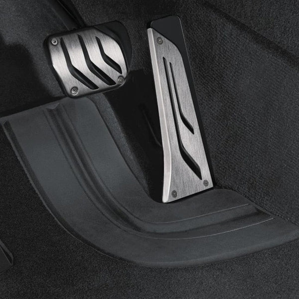 bmw m pedal covers 35002232276 | BMW BMW M Performance Stainless Steel Pedal Covers