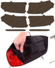 Lamin-X Mercedes E-Class Wagon (17-20) Tail Light Covers - Charcoal