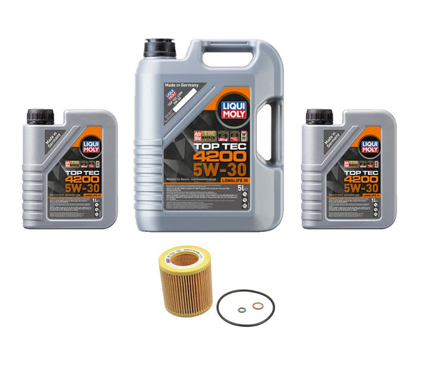 Oil Service Kit - Liqui Moly TOP TEC 4200 5w-30 - N20 XDrive / N52