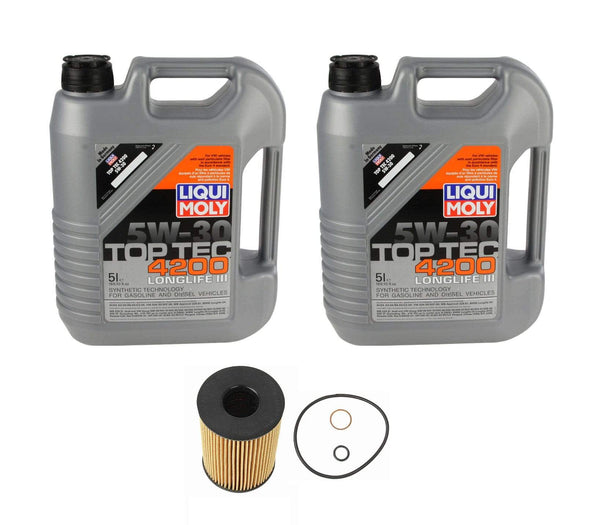 Oil Service Kit - Liqui Moly TOP TEC 4200 SAE 5W-30 - BMW S63 4.4L –  UroTuning