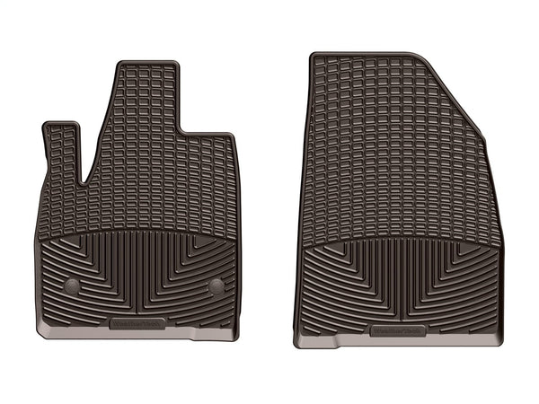 GMC Second-row One-Piece Premium All-Weather Floor Mat in Cocoa 84042958