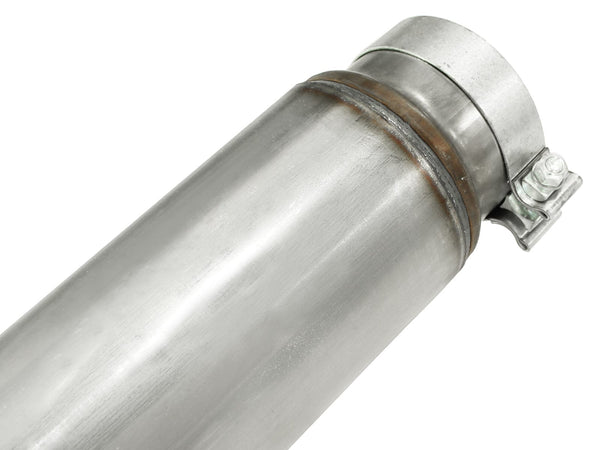 aFe MACHForce XP 5in DPF-Back Stainless Steel Exh Sys, No tip,Ford Diesel Trucks 11-14 V8-6.7L