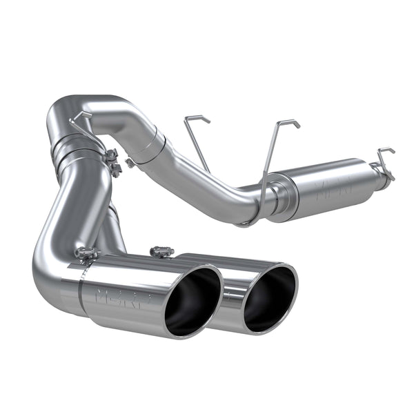 MBRP 4in AL Single Side Dual Outlet Cat Back Exhaust | Ram 2500/3500 6.4L (14-16) (S5150AL)