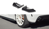 Maxton Design Rear Side Splitters - Fiat 500 Abarth Mk1