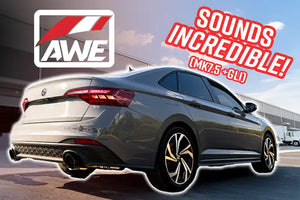 New AWE 2022+ GLI Cat-Back Exhaust!