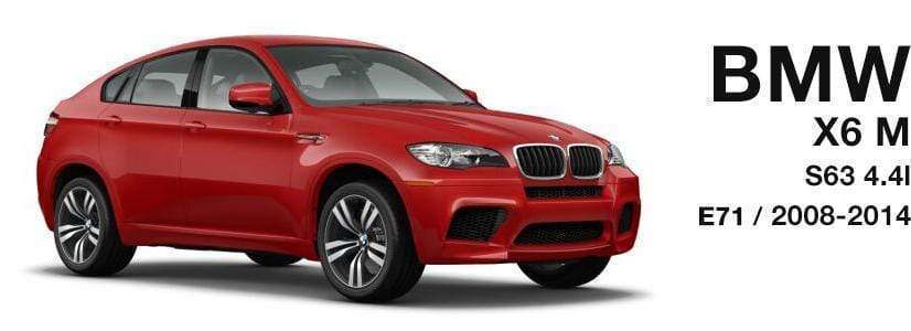 BMW E71 X6 M S63 4.4L Performance and OEM Parts