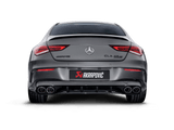 Akrapovic Evolution Line Cat Back (Titanium) w/ Carbon Fiber Tips - Mercedes AMG CLA 45 / 45 S (C118) by Akrapovic S-ME/T/6H