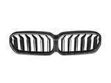 AutoTecknic Dry Carbon Fiber Dual-Slats Front Grilles - G30 5-Series LCI by AutoTecknic ATK-BM-0898