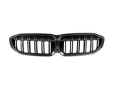 AutoTecknic Dry Carbon Fiber Dual-Slats Front Grilles - G20 3-Series Pre-LCI by AutoTecknic ATK-BM-0615-DS-CF