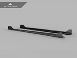 AutoTecknic Dry Carbon Side Skirt Extension Set - G87 M2 by AutoTecknic ATK-BM-0808