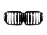 AutoTecknic Dual-Slat Gloss Black Front Grille - G05 X5 LCI by AutoTecknic ATK-BM-0613-LCI-DS-GB