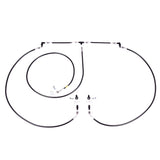 Chase Bays Chevrolet Corvette C5/C6 Stand Alone Dual Rear Calipers Hydro Handbrake Brake Line Kit by Chase Bays CB-CC-HB