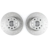 034 Motorsport 1-Piece Rear Brake Rotor Upgrade Kit - VW/Audi / PQ35 / MQB by 034 Motorsport 034-301-2021