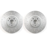 034 Motorsport 1-Piece Front Brake Rotor Upgrade Kit, MK8 VW GTI, Audi 8V/8V.5 S3 & MK7/Mk7.5 VW GTI w/ Performance Pack by 034 Motorsport 034-301-1021