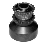 034Motorsport 1-Piece, Pinned & Unpinned Crank Hub w/ Crank Bolt Capture Plate - BMW N55 & S55 by 034 Motorsport 034-113-Z015