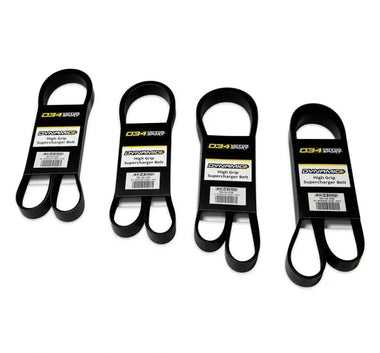 034Motorsport Dynamic+ Supercharger Belts - Audi / EA837 / 3.0T / B8 / C7 / D4 / 4M by 034 Motorsport