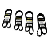 034Motorsport Dynamic+ Supercharger Belts - Audi / EA837 / 3.0T / B8 / C7 / D4 / 4M by 034 Motorsport