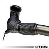 034 Motorsport 034Motorsport Stainless Steel Racing Downpipe - VW/Audi / Mk8 / R / 8Y / S3 034-105-4054