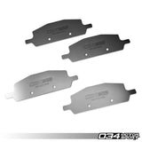 034Motorsport Titanium Brake Pad Shim Kit - Audi / B9 / B9.5 / S4 / S5 / SQ5 / RS5 by 034 Motorsport 034-3ZZ-0008
