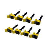 034Motorsport High Output Ignition Coils EA8XX Engines - VW / Audi / Gen3 / EVO4 / 1.8T / 2.0T / 2.5T / 3.0T / & More by 034 Motorsport 034-107-2012-YEL-8