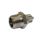 Snow Performance Snow Performance 3/8in NPT - 1/4 Quick Connect Straight Res Fitting SNO-82081R