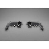 Capristo Ferrari 488 - Carbon End Pipe Shells (Matte)
