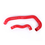 Mishimoto Ford 6.0L Powerstroke Twin I-Beam Chassis Silicone Coolant Hose Kit, Red