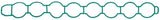 Elring Intake Manifold Gasket - Volvo 31370166-ELR