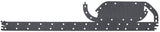 Elring Oil Pan Gasket - Volvo 424602-ELR