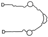 Elring Timing Case Gasket - Chrysler 5139933AA-ELR