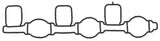Elring Intake Manifold Gasket - VW/Audi 059129717J-ELR