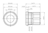 SuperPro 16-23 Mazda Miata MX5 Front Lower Control Arm Bushing Kit - Inner Rearward Position by Superpro SPRSPF5224K