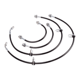 Chase Bays 92-00 Honda Civic/del Sol (w/Rear Drum) Caliper Brake Lines - Front & Rear Lines by Chase Bays CB-H9200DRUM-FW