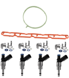 Fuel Injector Install Kit (Set Of 4) - VW/Audi 2.0T FSI by UroTuning Kits 06F906036A-GBR-KT