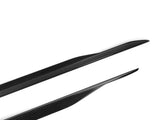 AutoTecknic Dry Carbon Fiber Side Skirt Extension Set - G60 5-Series by AutoTecknic ATK-BM-0426