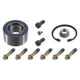 Wheel Bearing Kit with Fastening Bolts - Mercedes by Febi 1409800716-FEB