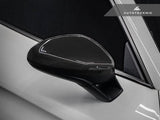 AutoTecknic Replacement Carbon Fiber Mirror Covers - Porsche 718 Cayman | Boxster by AutoTecknic ATK-PR-0024-2