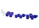 SuperPro 2005 Nissan Frontier LE Rear Leaf Spring and Shackle Bushing Kit by Superpro SPRKIT141K