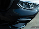AutoTecknic Carbon Fiber Front Bumper Trim Set - G01 X3 | G02 X4 M40I Pre-LCI by AutoTecknic ATK-BM-0223-2